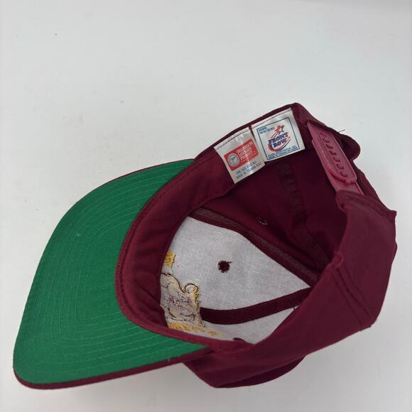 Vintage Minnesota Golden Gophers Hat Cap SnapBack Maroon Gold NCAA Front Row 90s - Picture 7 of 8